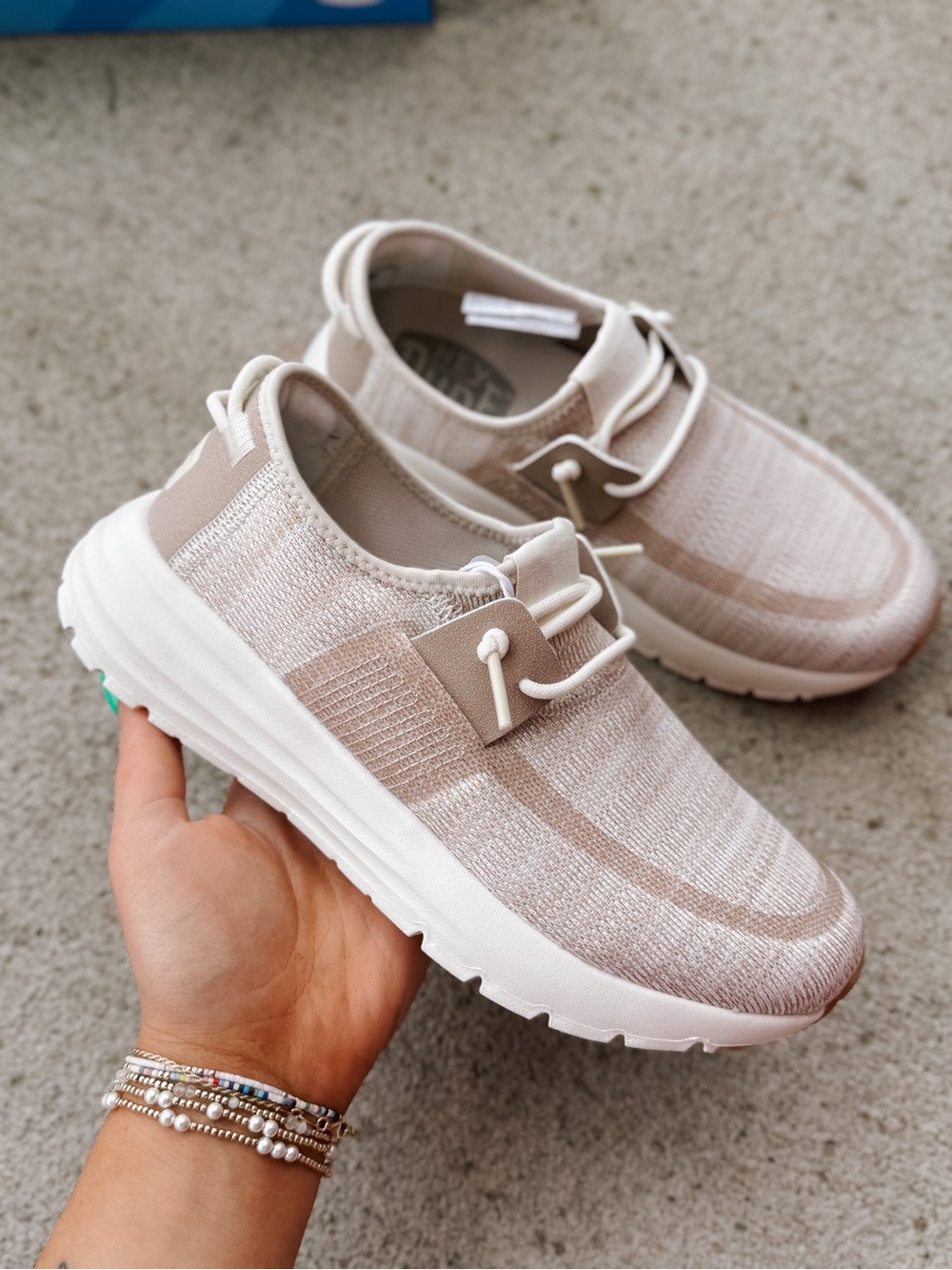 Women's Hey Dude Sirocco Neutral Sneakers